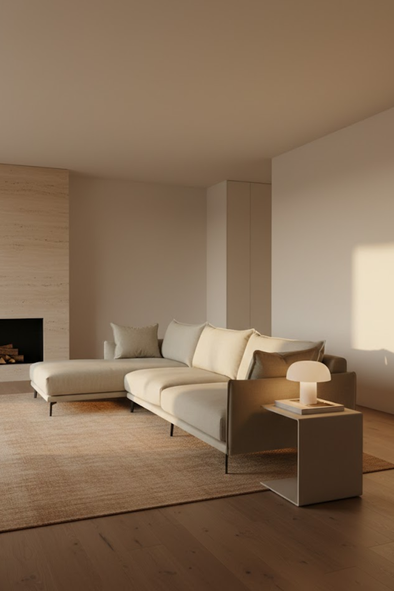 Bergen L fabric sofa