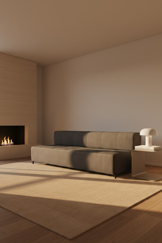 Berilo fabric sofa bed