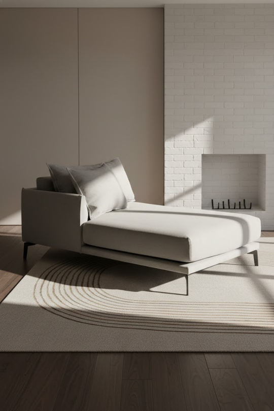 Bergen Sofa Fabric Chaise Longue