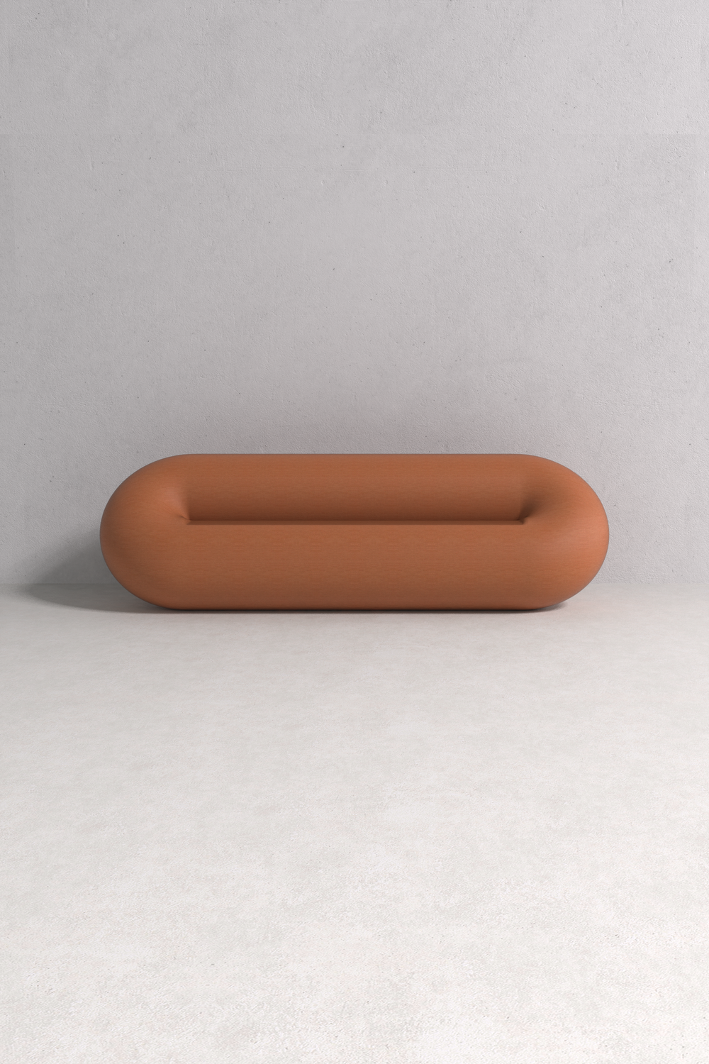 Isabella Sofa with solid oak wood frame and premium fabric upholstery, handcrafted by Monarca in Colombia.