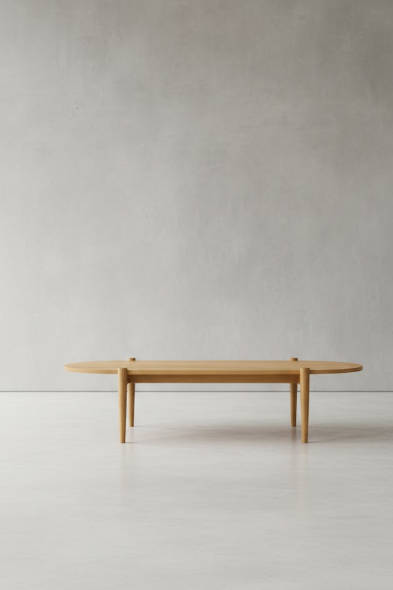 Kiruna Wooden Coffee Table