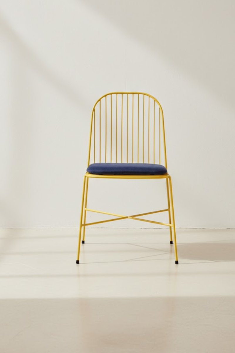 Len dining chair with cushion