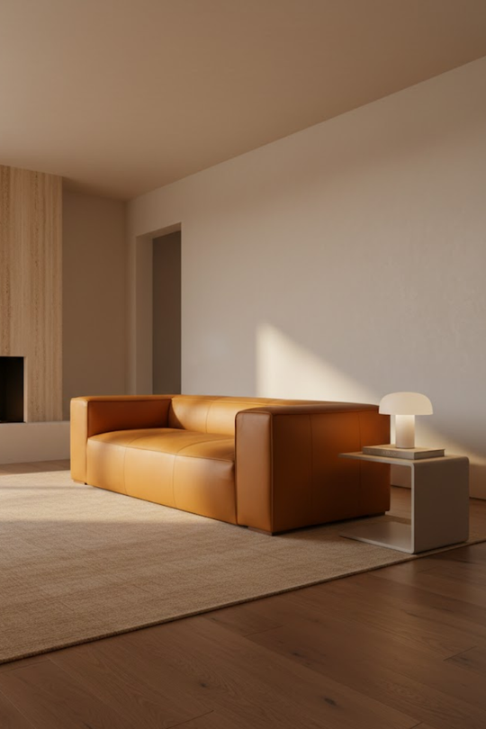 Lucus leather sofa