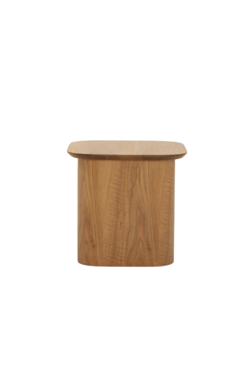 Moru Full Wood Side Table