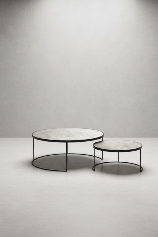 Noura mirror coffee table