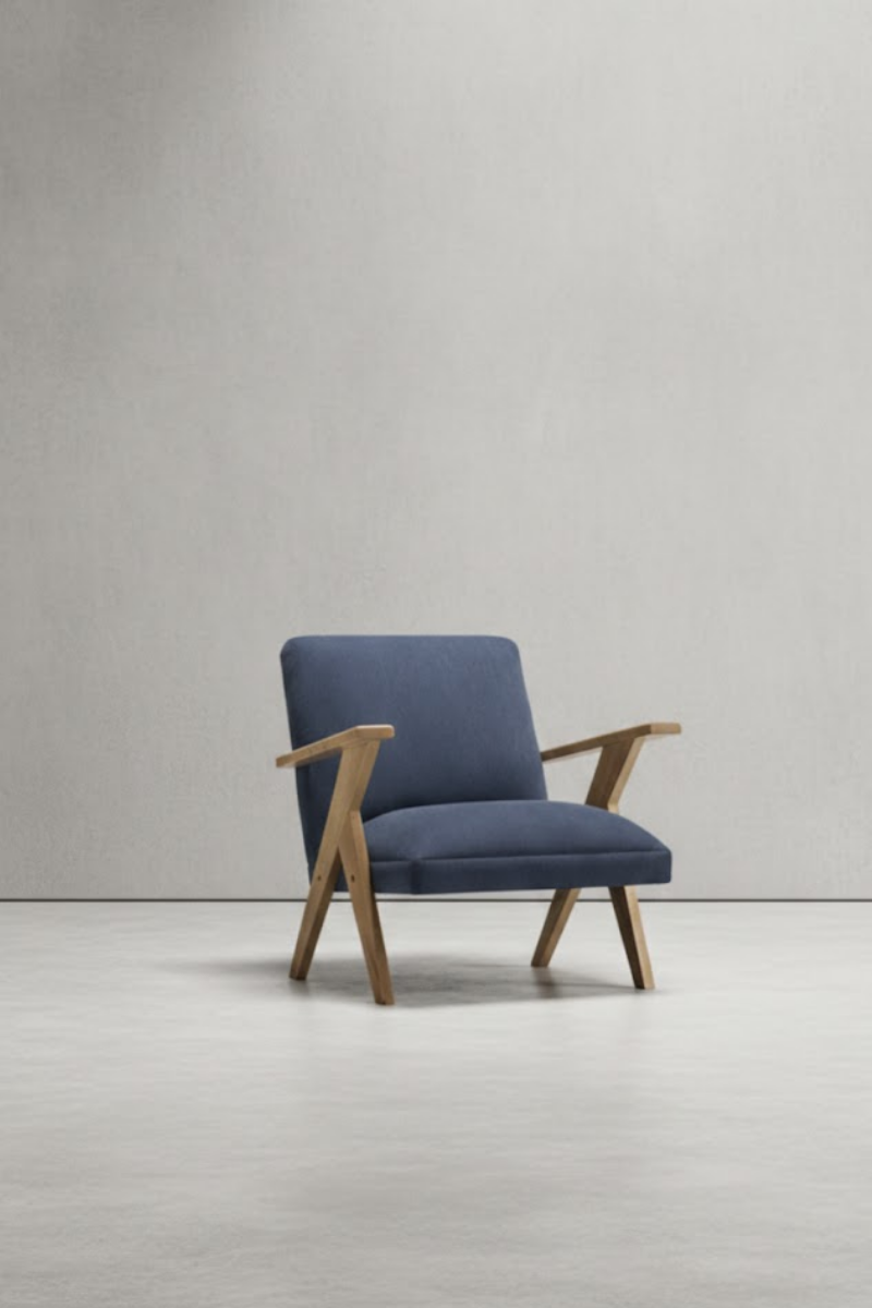 Aisha fabric armchair