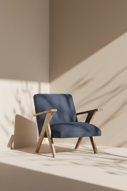 Aisha fabric armchair