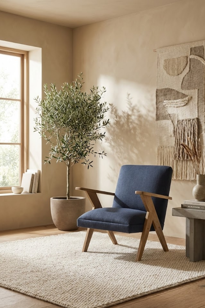 Aisha fabric armchair