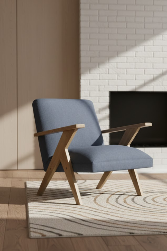 Aisha fabric armchair