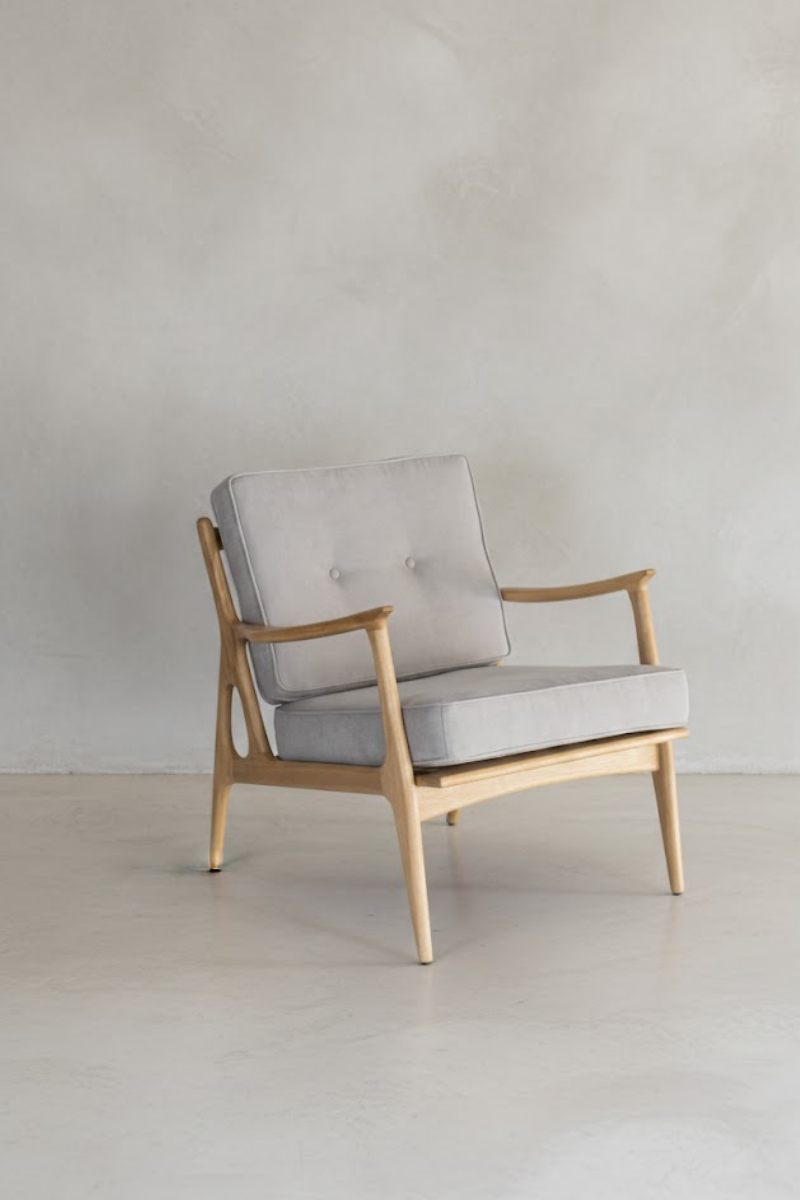 Saimma fabric armchair