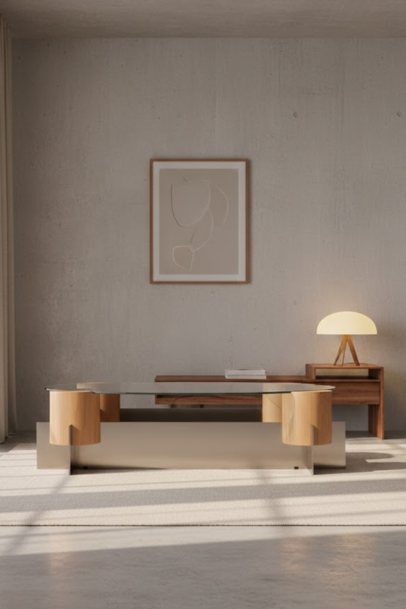 Regal Composition Coffee Table