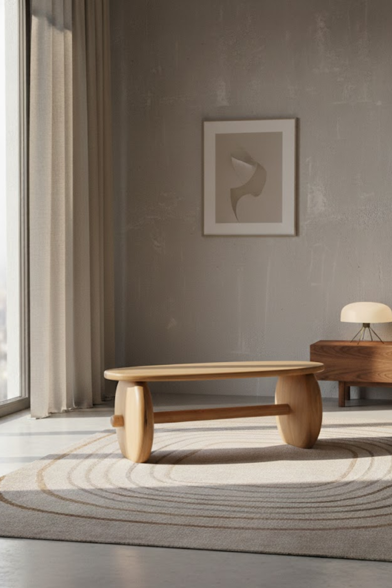 Royal Seal Bench Table