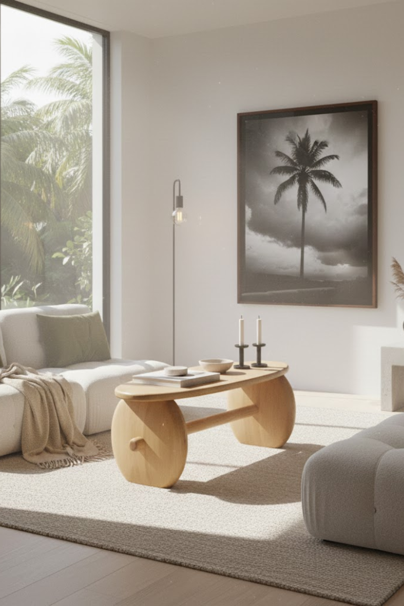 Royal Seal Bench Table