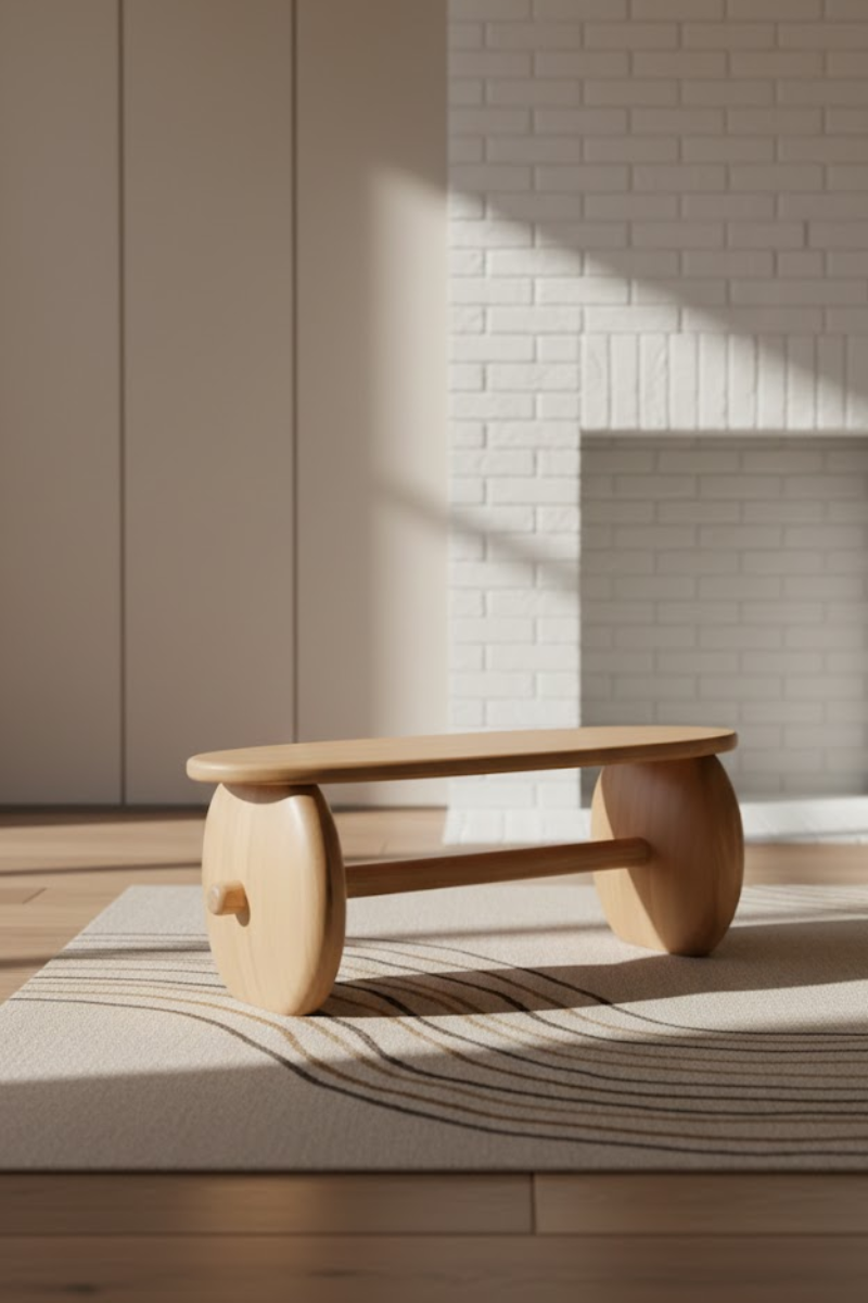 Royal Seal Bench Table