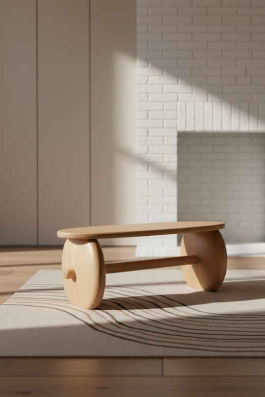 Royal Seal Bench Table