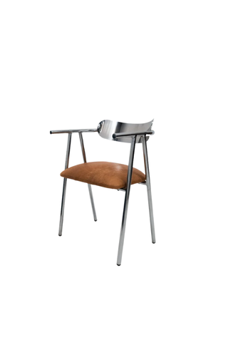 Top Chrome Chair with Arms