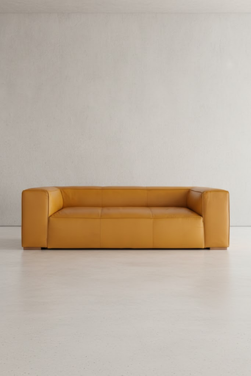 Lucus leather sofa