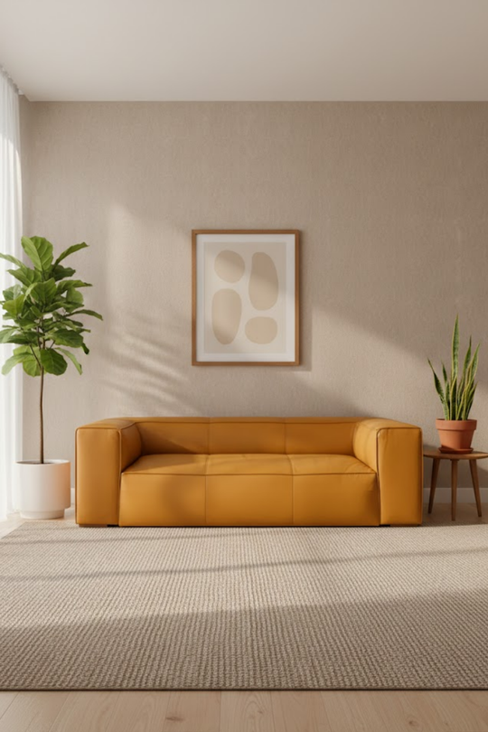 Lucus leather sofa