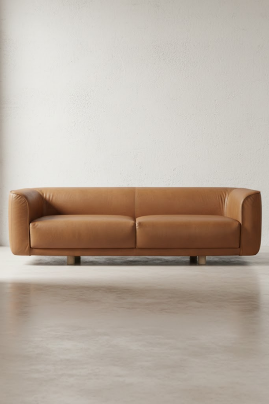 Olden leather sofa