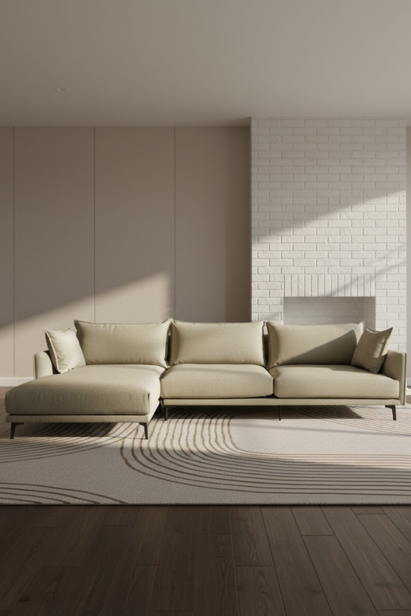 Bergen L fabric sofa