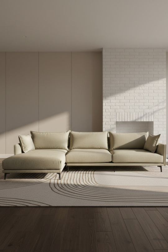 Bergen L fabric sofa