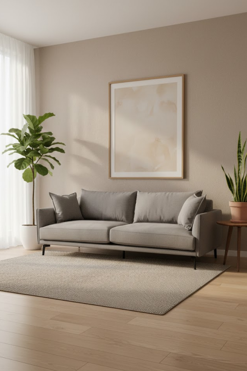 Bergen fabric sofa