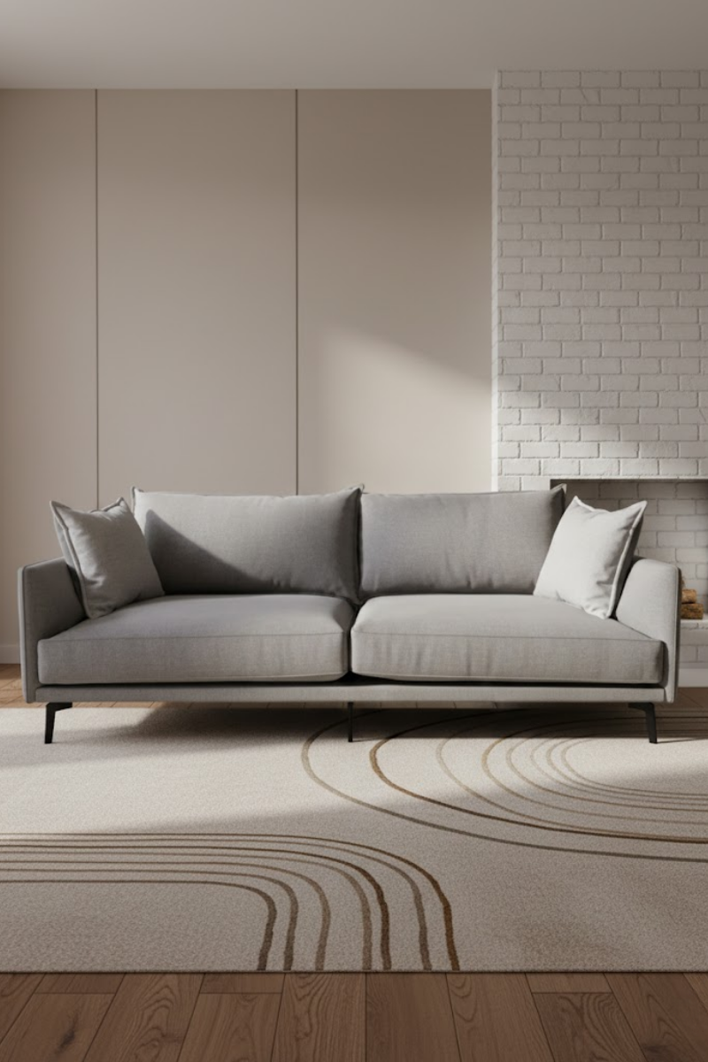 Bergen fabric sofa