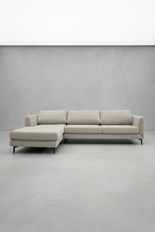 Jansen L fabric sofa