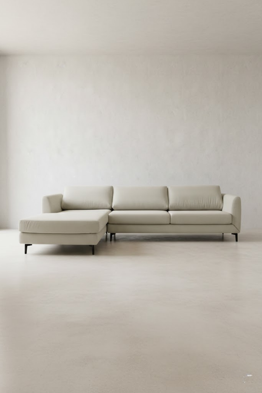 Jansen L fabric sofa