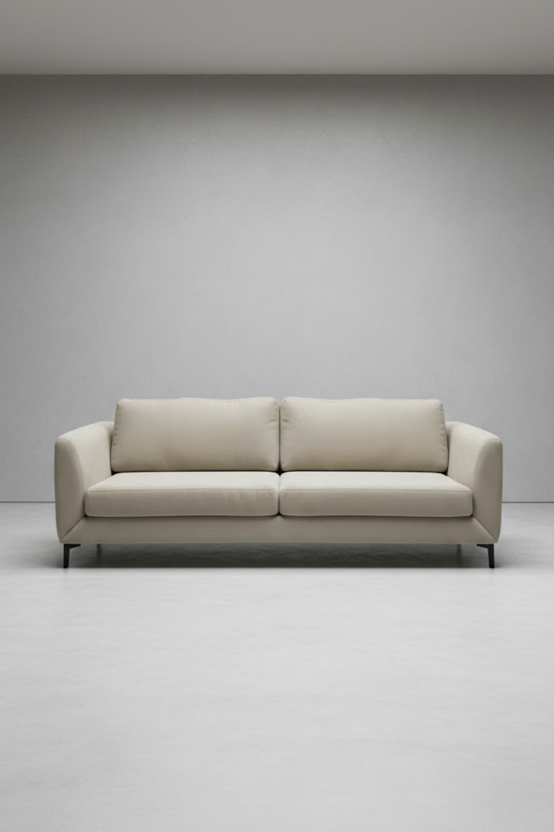Jansen L fabric sofa