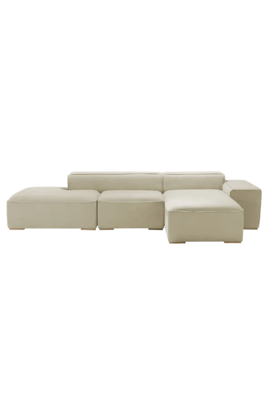 Mesut L fabric sofa