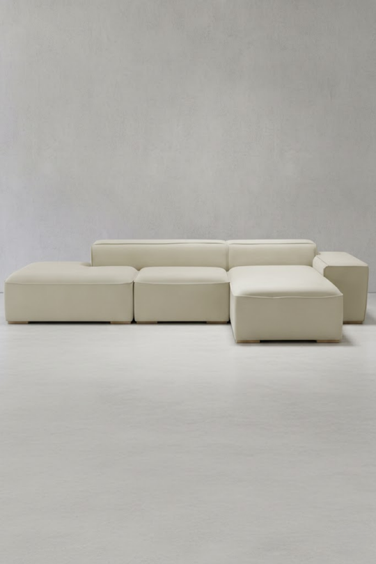Mesut L fabric sofa