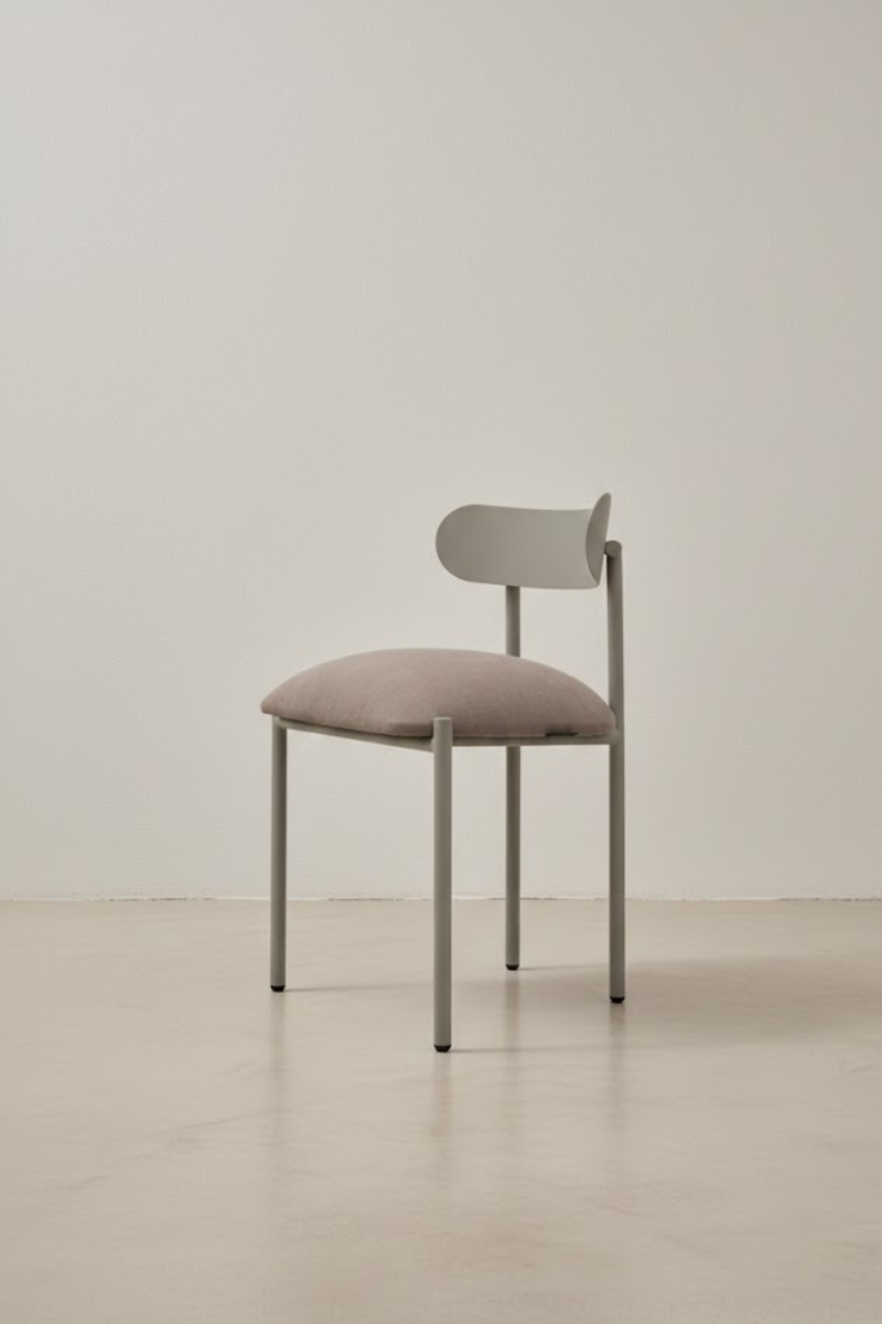 Top dining chair without arms