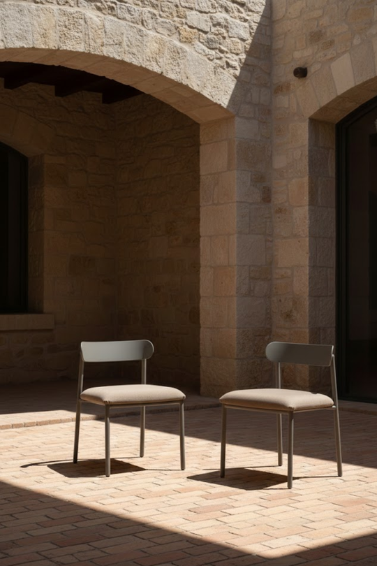 Top dining chair without arms