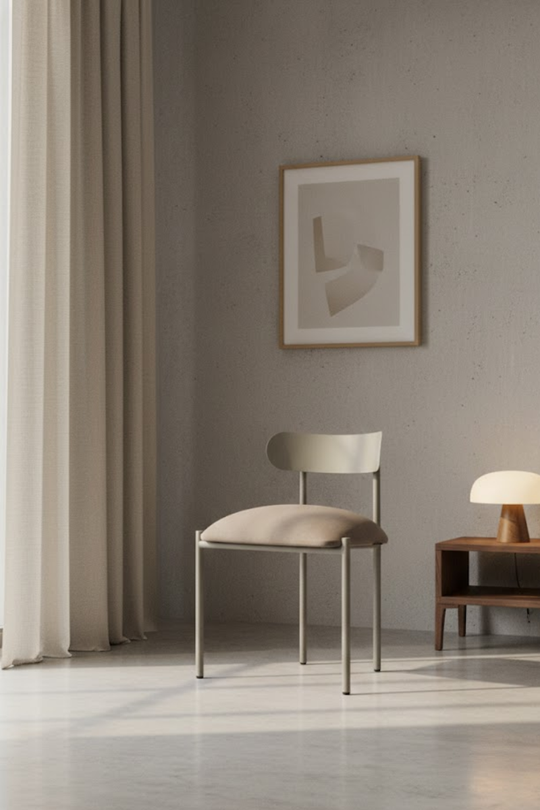 Top dining chair without arms
